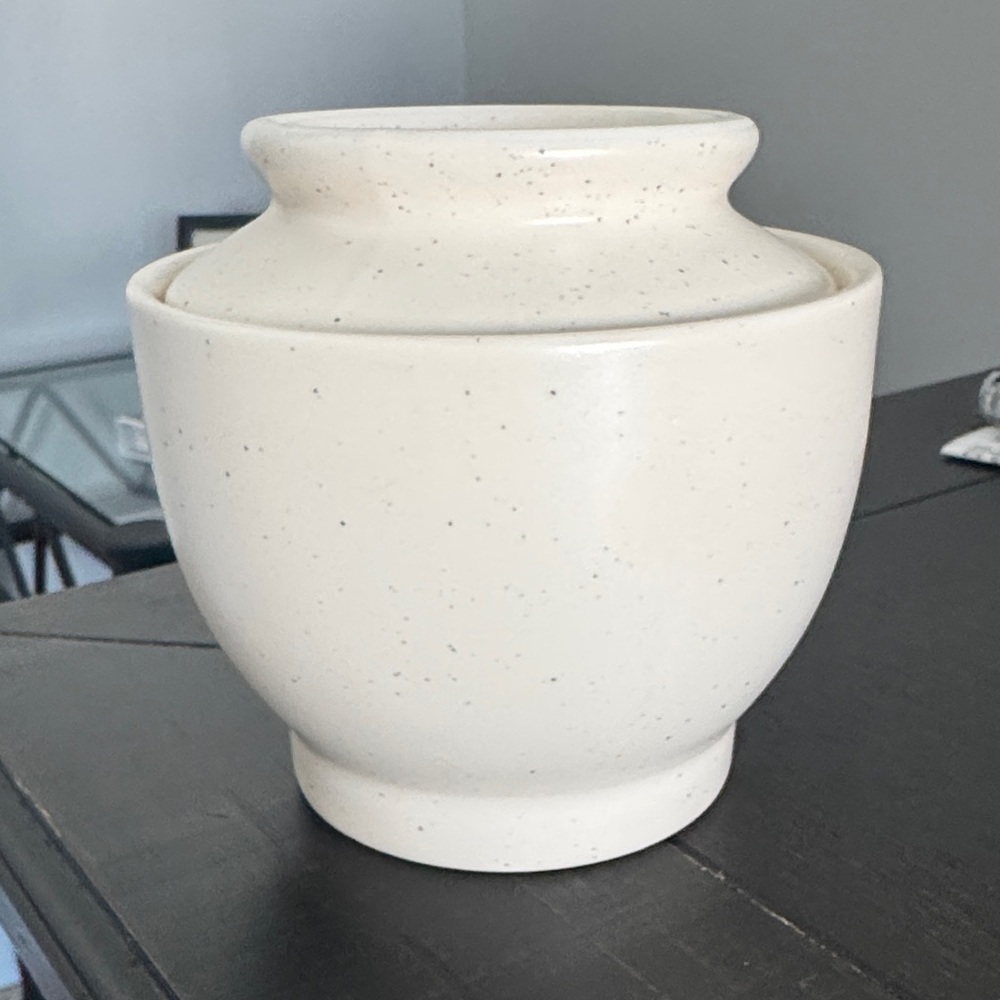 Speckled Butter Belle Ceramic Crock
